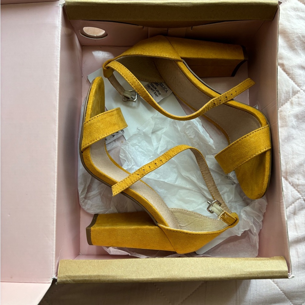 Yellow Women's Heels